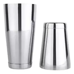 GENERICO - Coctelera Boston de Acero Inoxidable - Set de 2 Piezas