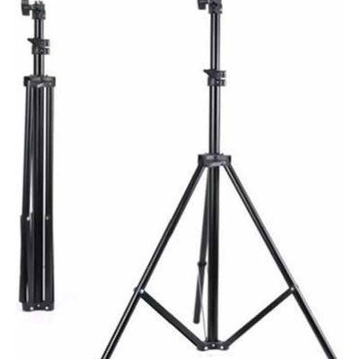 GENERICO - Trípode Ajustable de 210m para Aros y Cámaras