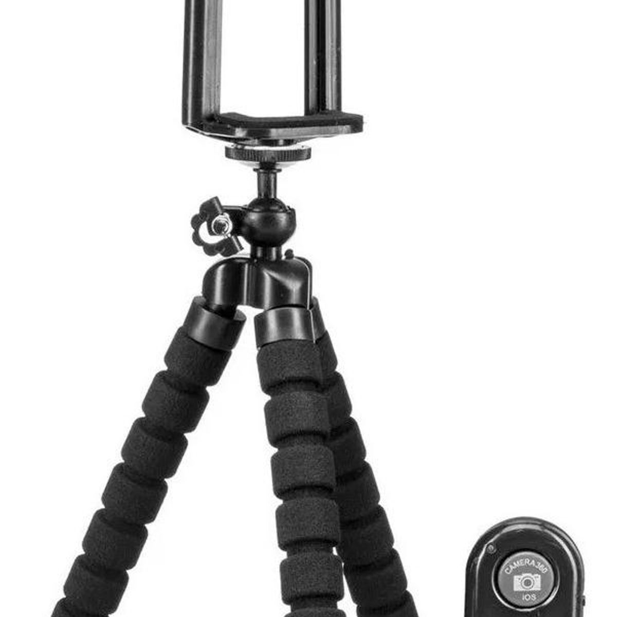 GENERICO - Mini Trípode Celular Flexible con Control Bluetooth ST-03
