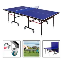 GENERICO - Mesa Plegable de Ping Pong Profesional para Exterior