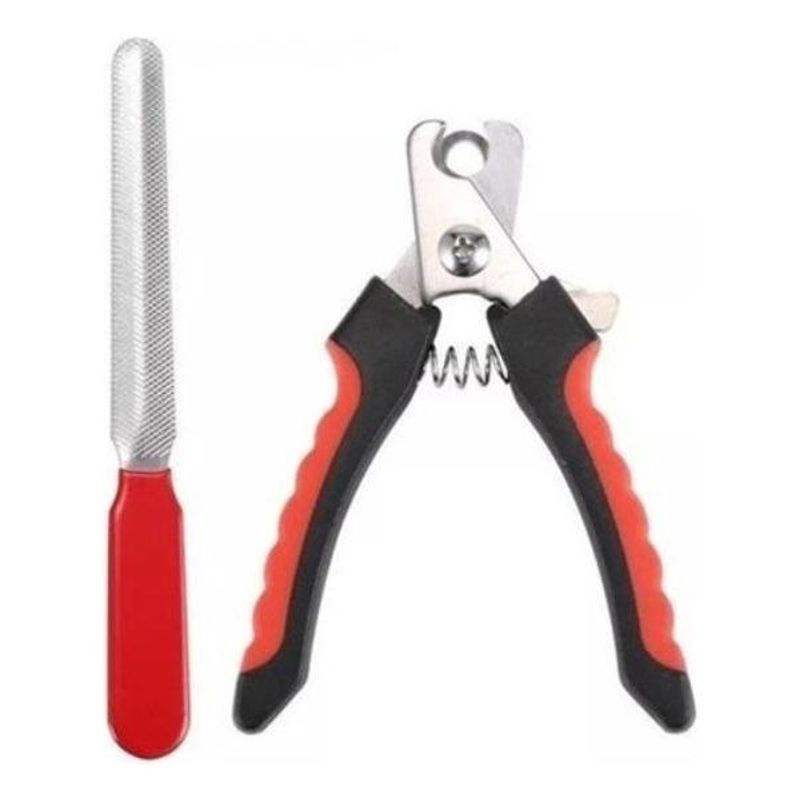 GENERICO - Kit de Corte de Uñas y Lima para Mascotas Perro y Gato