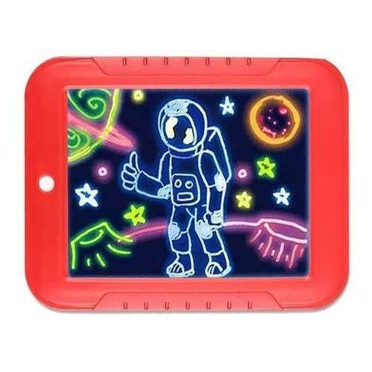 GENERICO - Pizarra Mágica LED Sketchpad con Plumones Neón - 3 Unidades