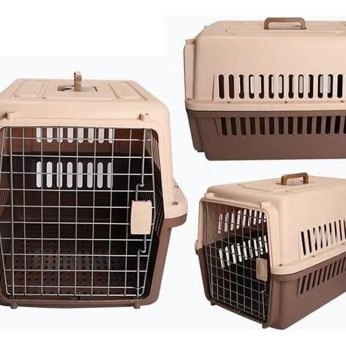 GENERICO - Jaula Transportadora para Mascotas 61x40x41 cm