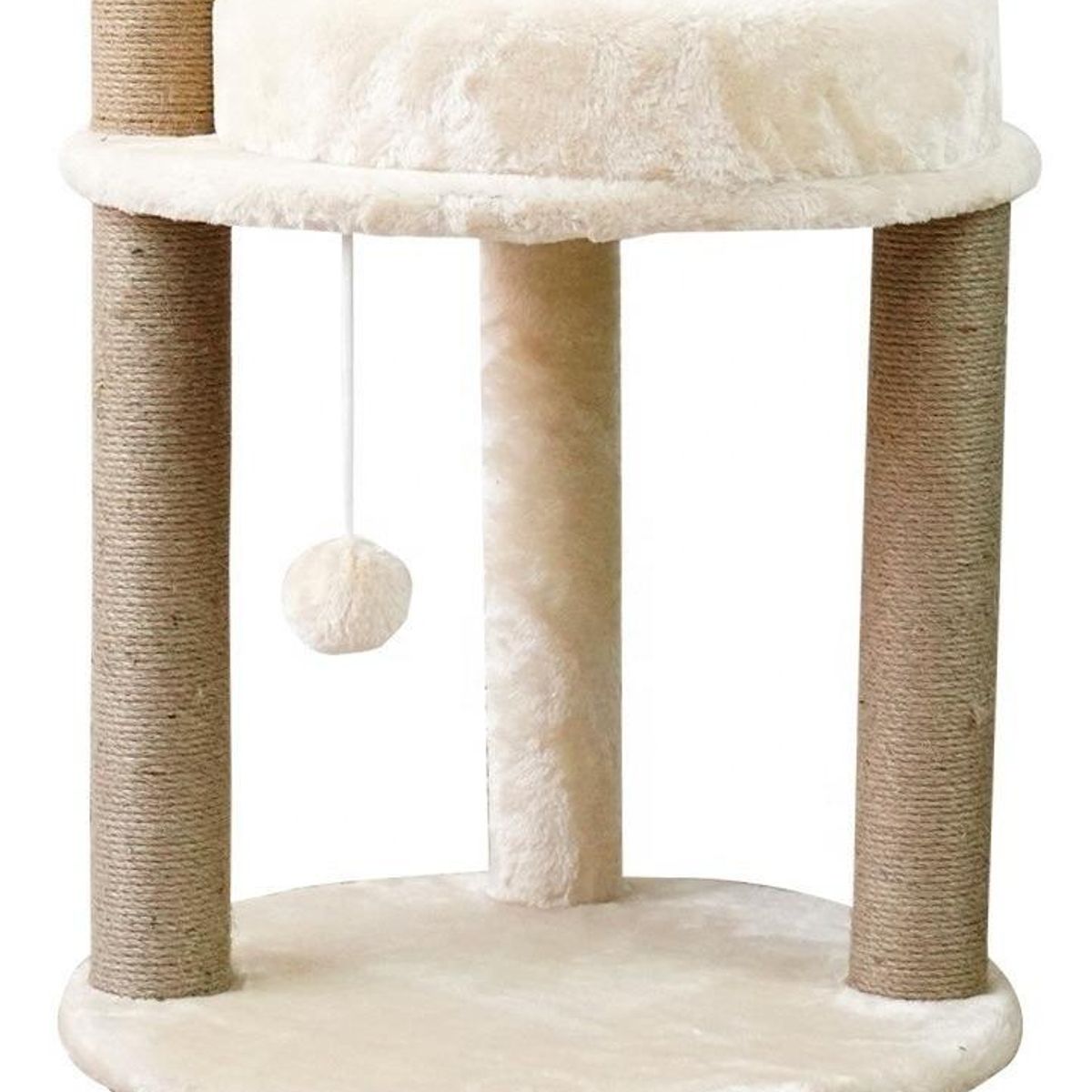 GENERICO - Rascador de Árbol Esquinero para Gatos 85 cm con Hamacas