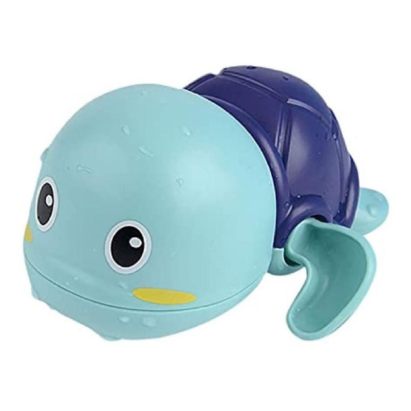 GENERICO - Juguete Tortuga Nadadora a Cuerda para Baño Infantil