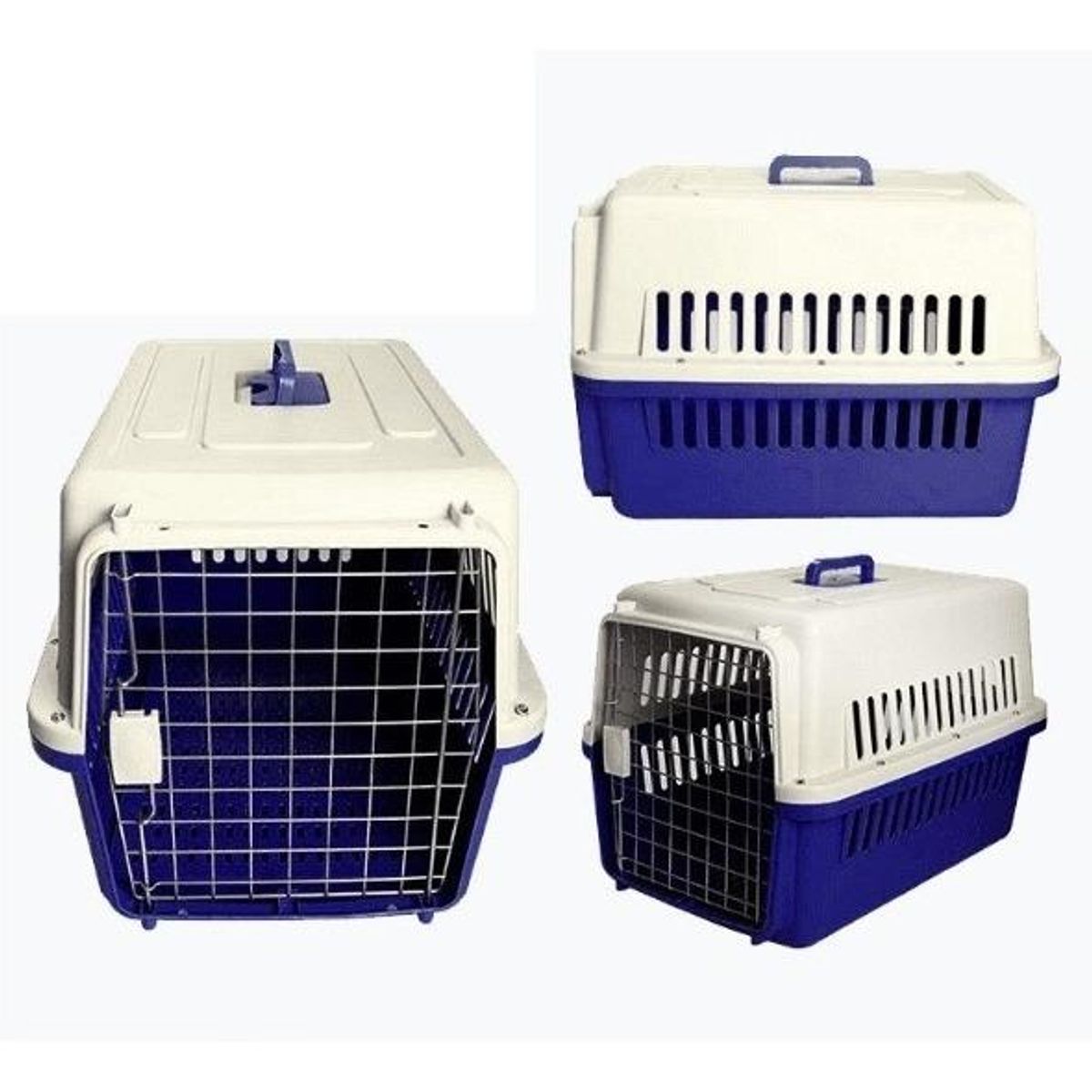 GENERICO - Jaula de Transporte para Perros y Gatos 56x36x36 cm