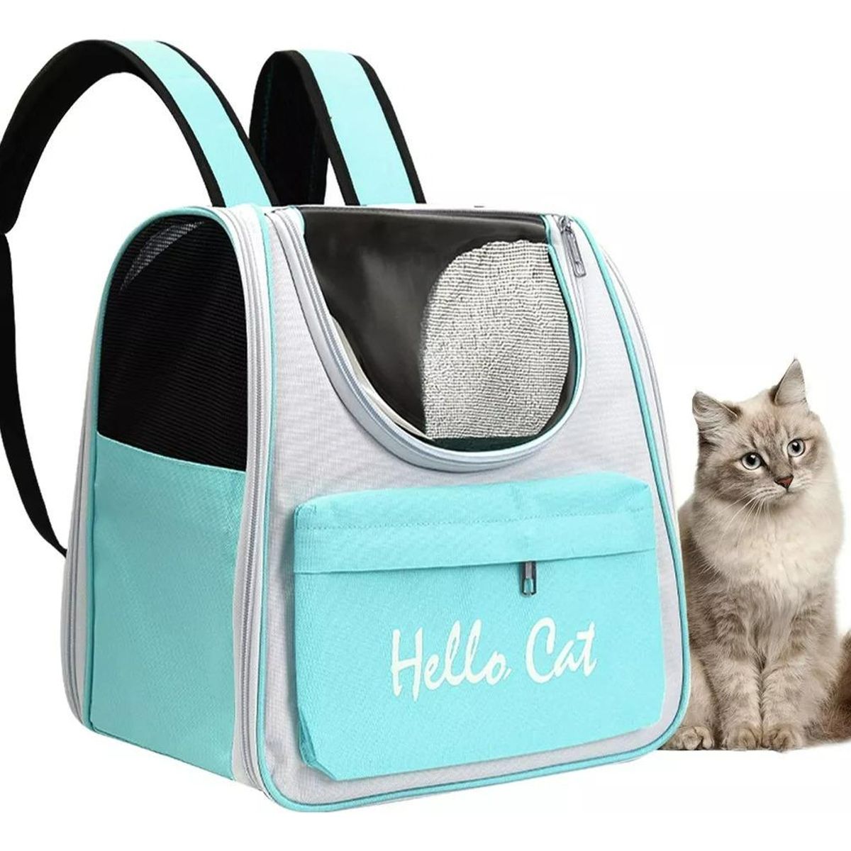 GENERICO - Bolso Mochila de Transporte para Perros y Gatos