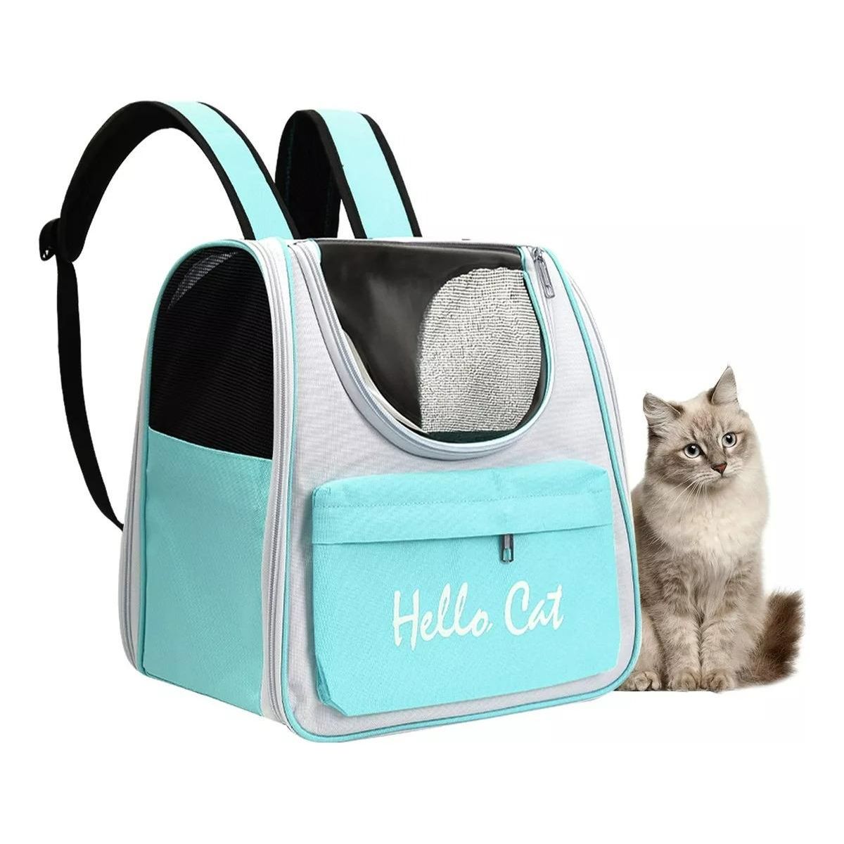 GENERICO - Bolso Mochila de Transporte para Perros y Gatos