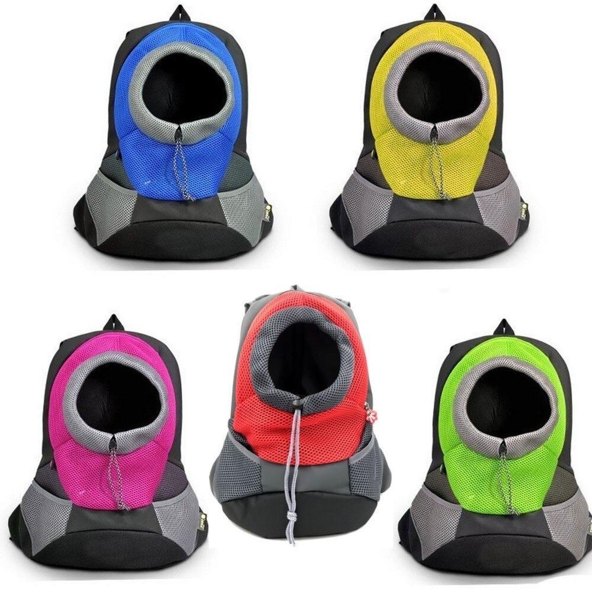 GENERICO - Mochila Transitable de Malla para Mascotas Pequeñas