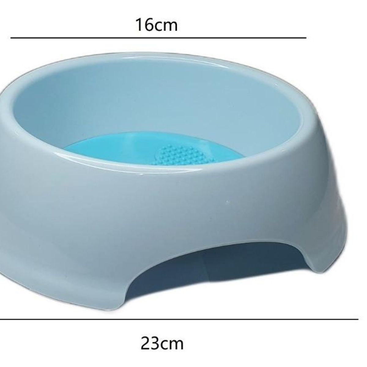 GENERICO - Plato Anti Ansiedad para Comer Lento - Perros y Gatos