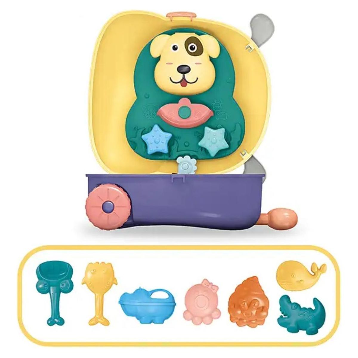 GENERICO - Maleta Didáctica 3 en 1 para Jugar en la Playa