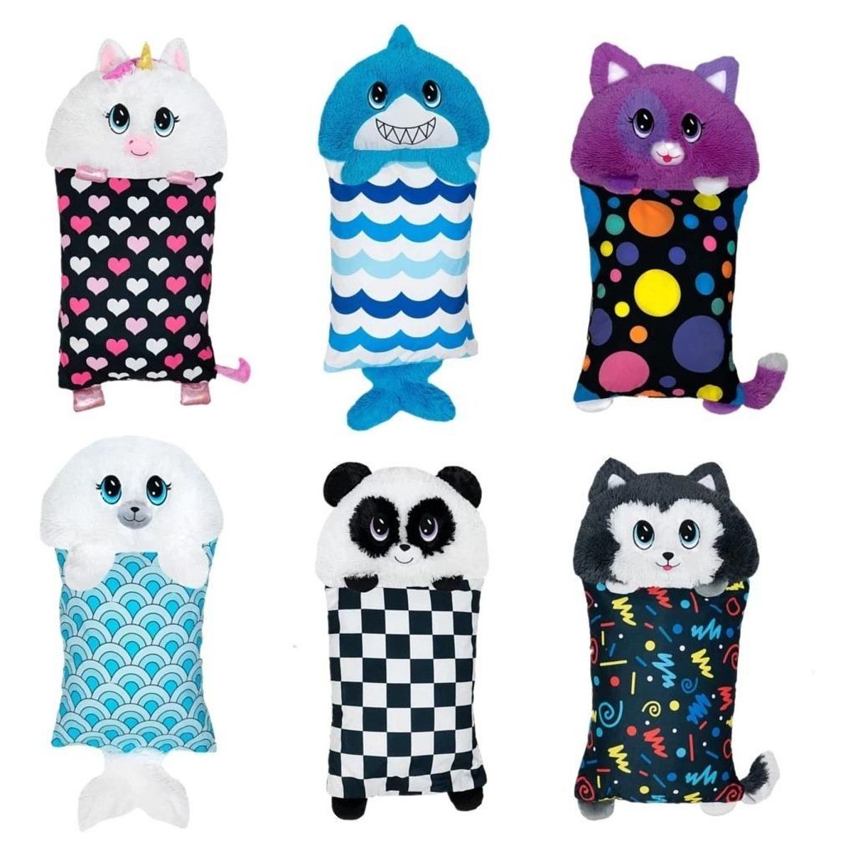 GENERICO - Almohada de Peluche en Forma de Tiburón para Niños