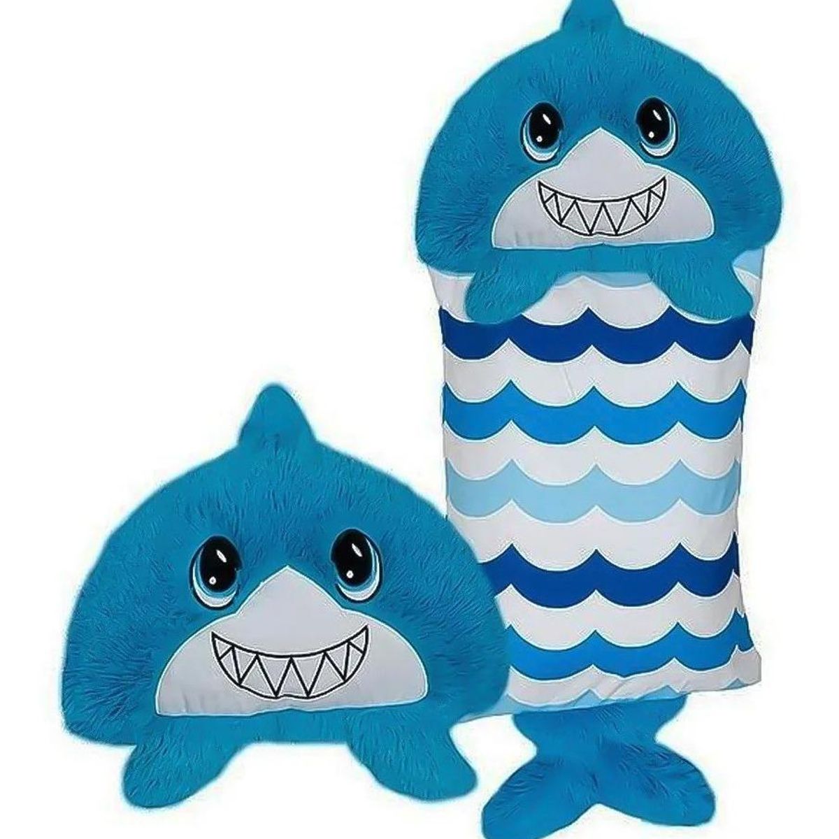 GENERICO - Almohada de Peluche en Forma de Tiburón para Niños