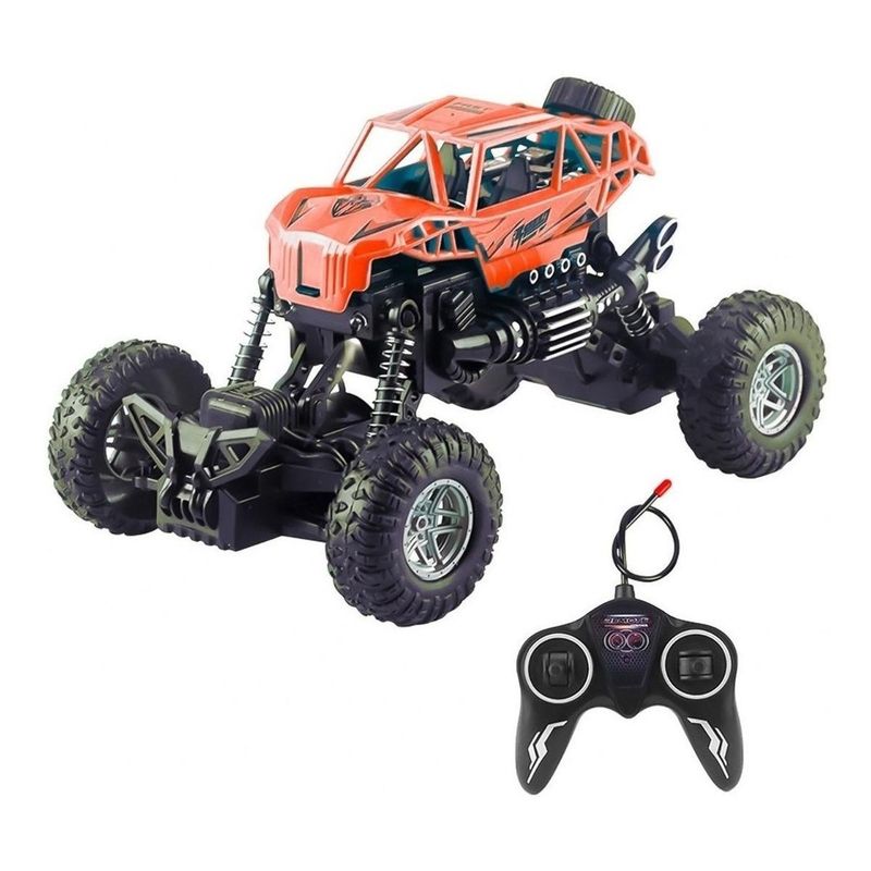 GENERICO - Auto a Control Remoto Off Road Grande con Alta Suspensión