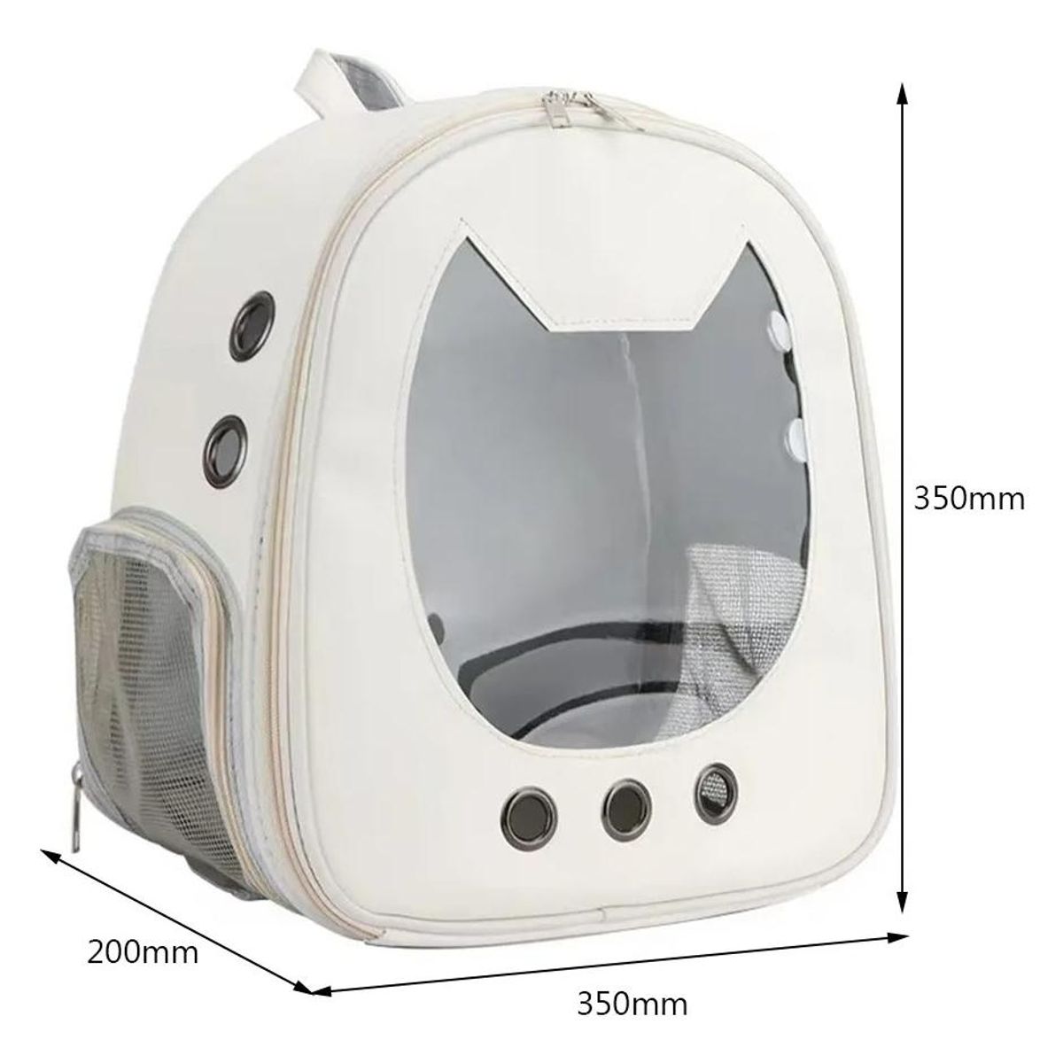 GENERICO - Mochila de Transporte para Mascotas con Ventilación