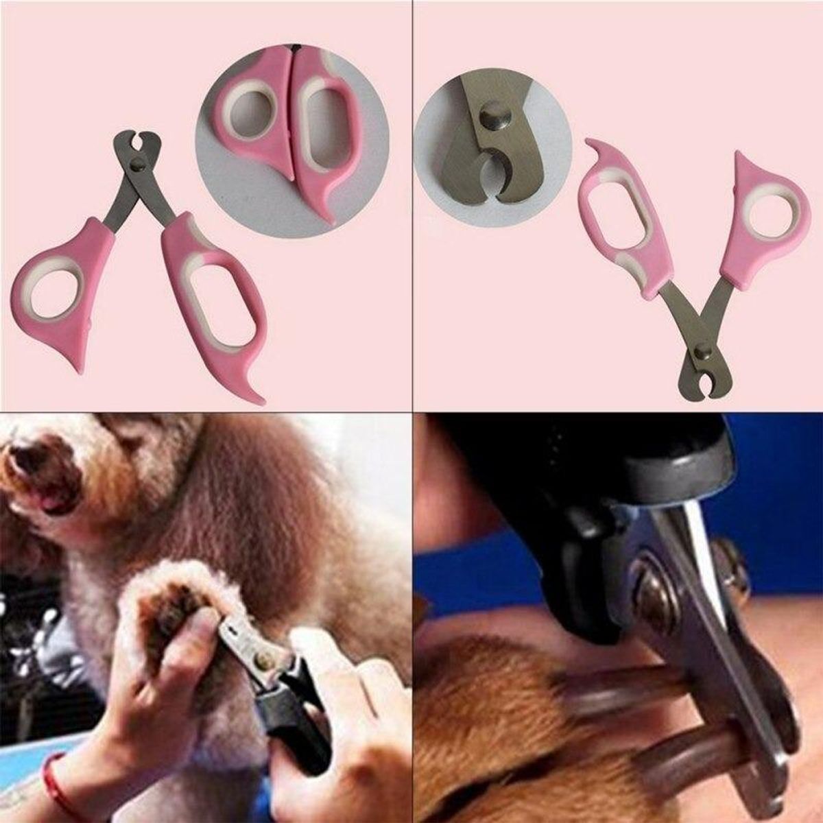 GENERICO - Corta Uñas para Perros y Gatos con Lima Incluida