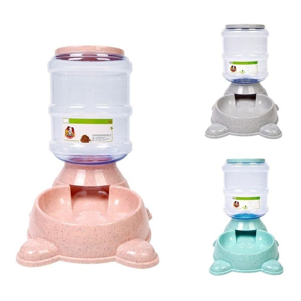 GENERICO - Dispensador Automático de Comida para Perros y Gatos 3 kg