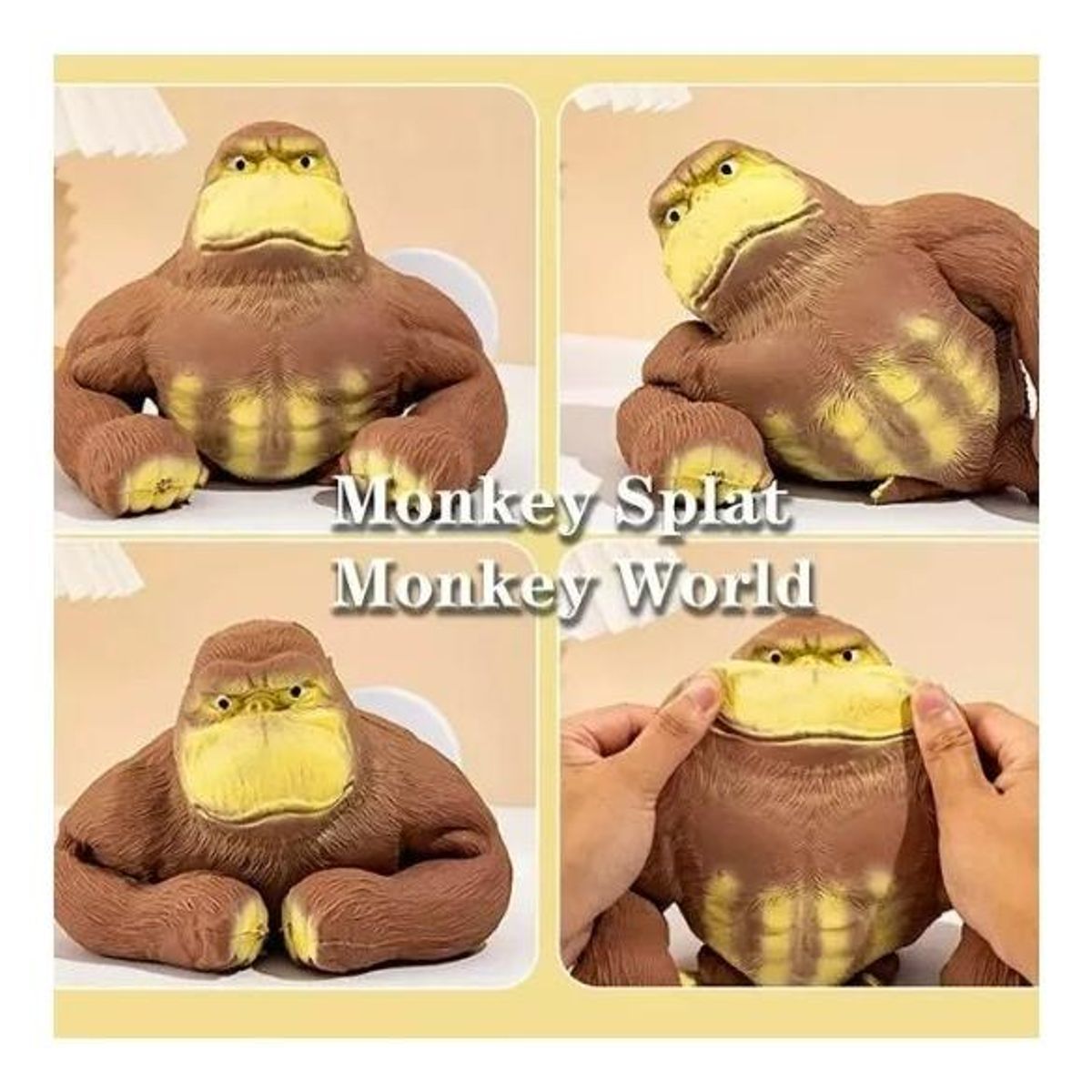 GENERICO - Juguete Monkey Splat Diversión Creativa para +15 Años