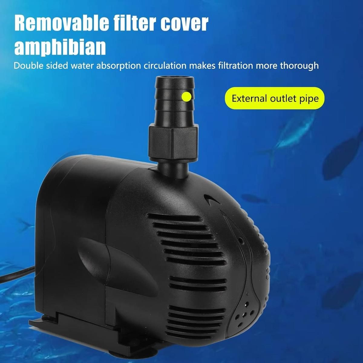 GENERICO - Bomba Sumergible para Pileta y Cascada 16mt 220V