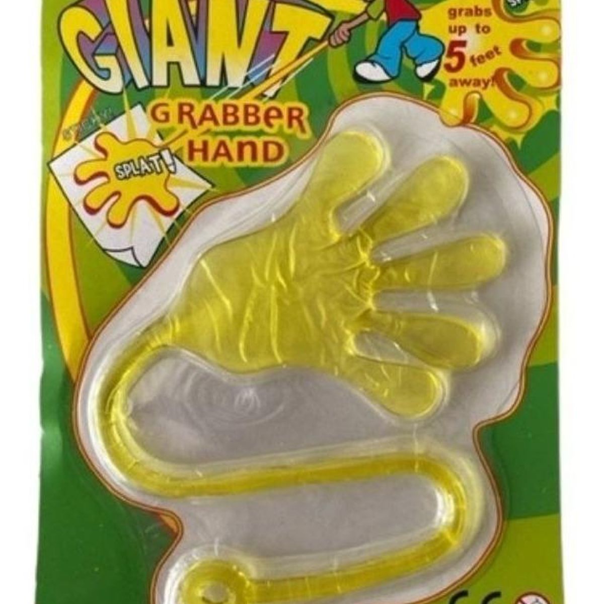 GENERICO - Mano Pegajosa Gigante en Diversos Colores
