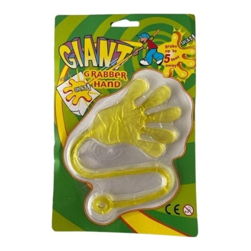 GENERICO - Mano Pegajosa Gigante en Diversos Colores