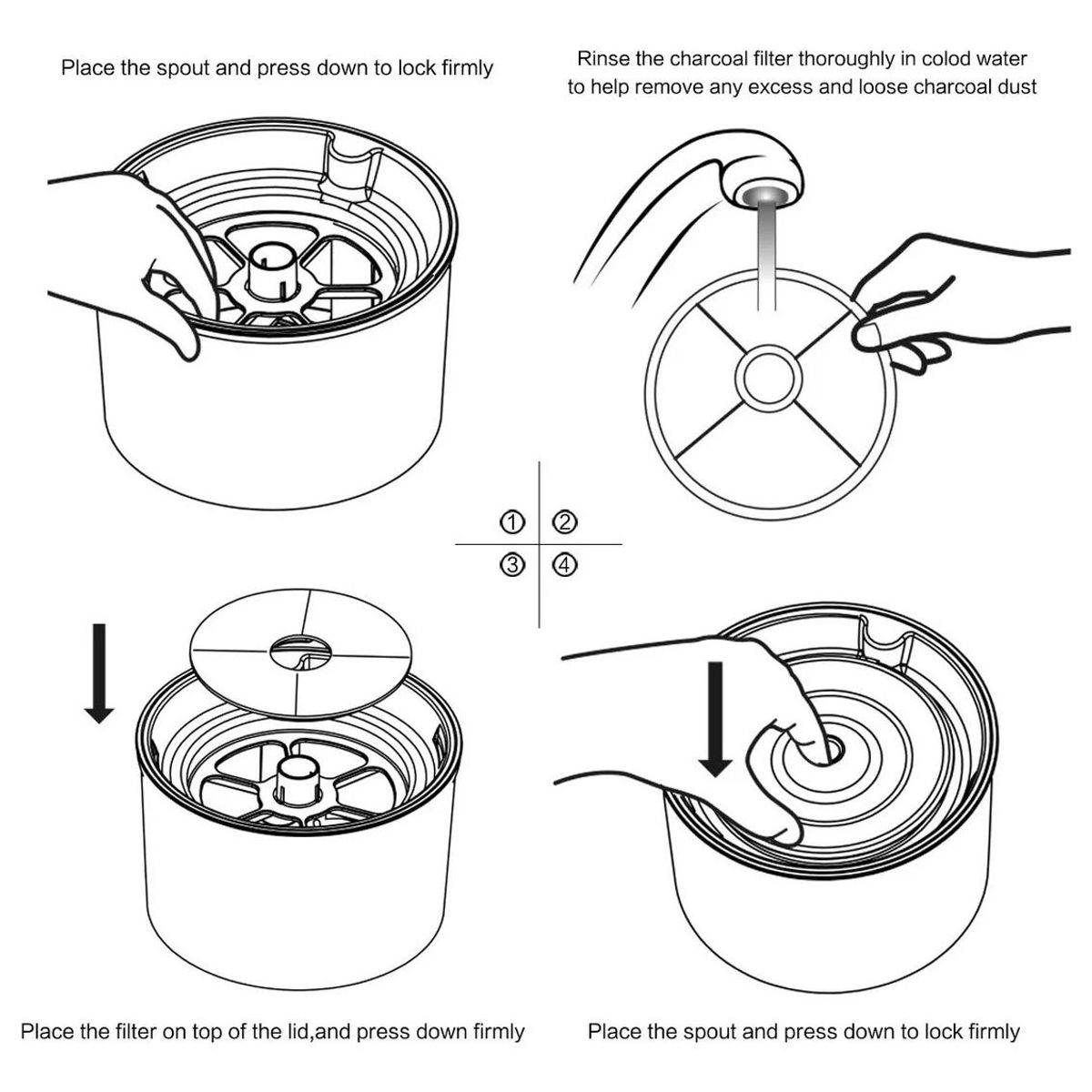 GENERICO - Bebedero Eléctrico para Perros y Gatos 24L Automático
