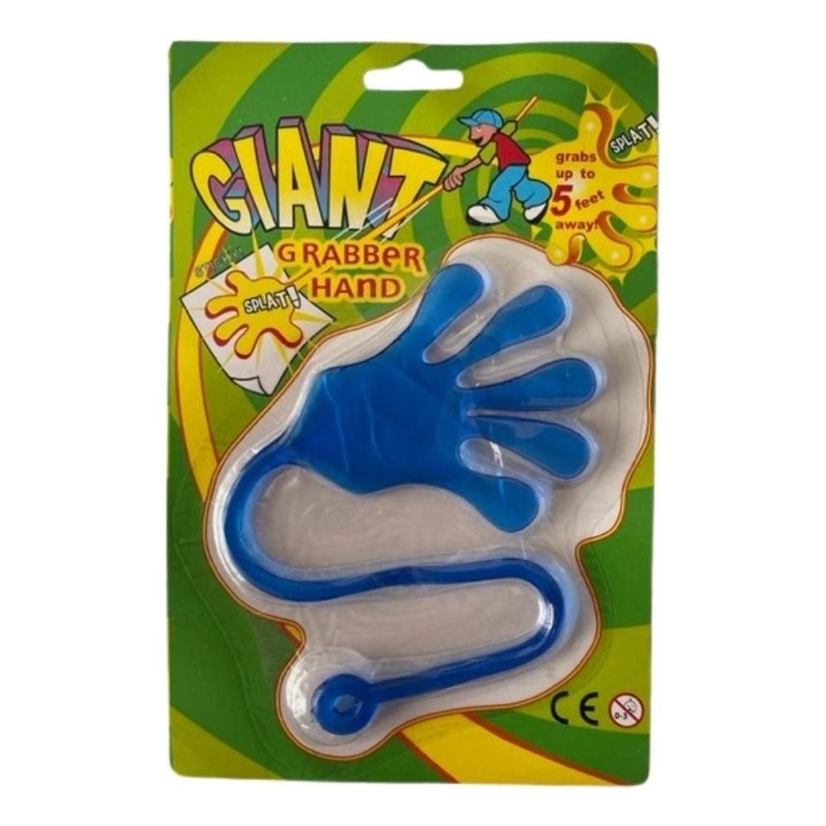 GENERICO - Paquete de 24 Manos Pegajosas de Colores Surtidos