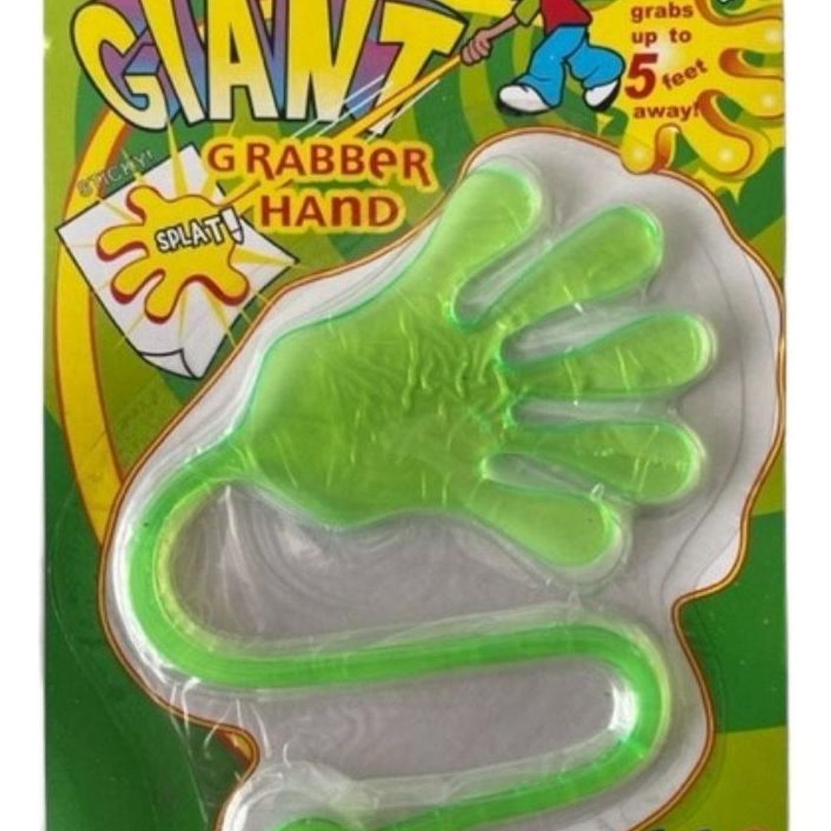 GENERICO - Paquete de 24 Manos Pegajosas de Colores Surtidos