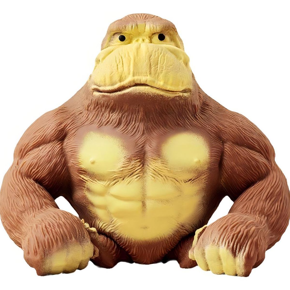 GENERICO - Muñeco Gorilla Antiestrés Suave Mediano para Alivio