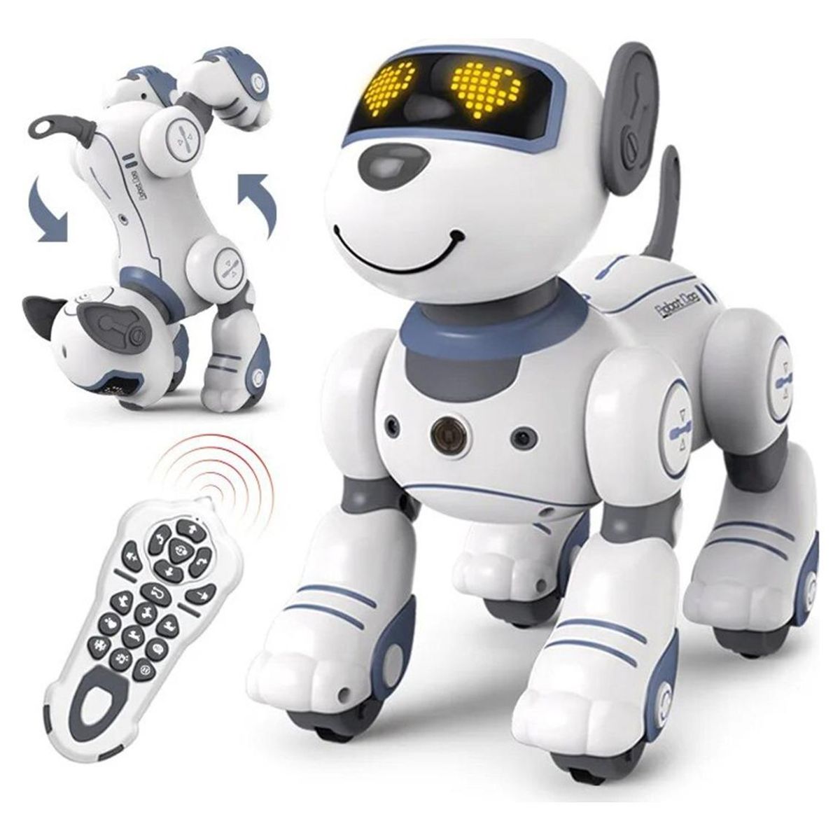 GENERICO - Perro Robot Interactivo Smart Dog con Control Remoto
