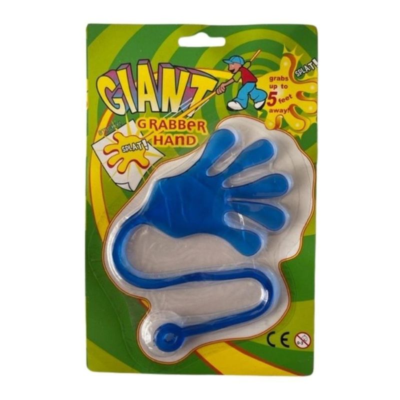 GENERICO - Mano Pegajosa Gigante Azul de 154cm de Alcance