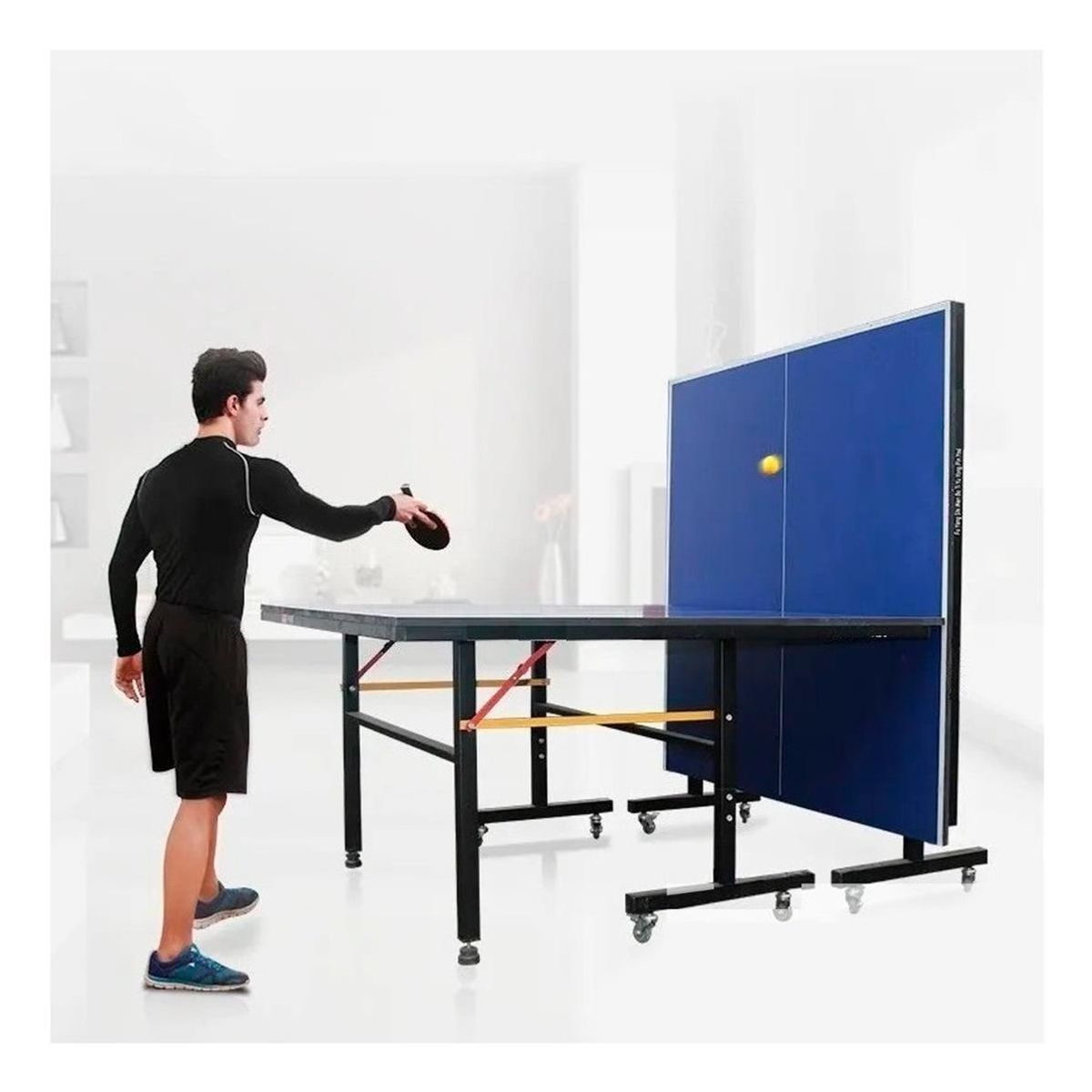 GENERICO - Mesa de Ping Pong Profesional Plegable 274x152 cm