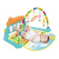 GENERICO - Gimnasio Didáctico para Bebé con Piano Musical y Juguetes