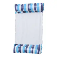GENERICO - Flotador Silla Hamaca Inflable para Piscina Color Azul