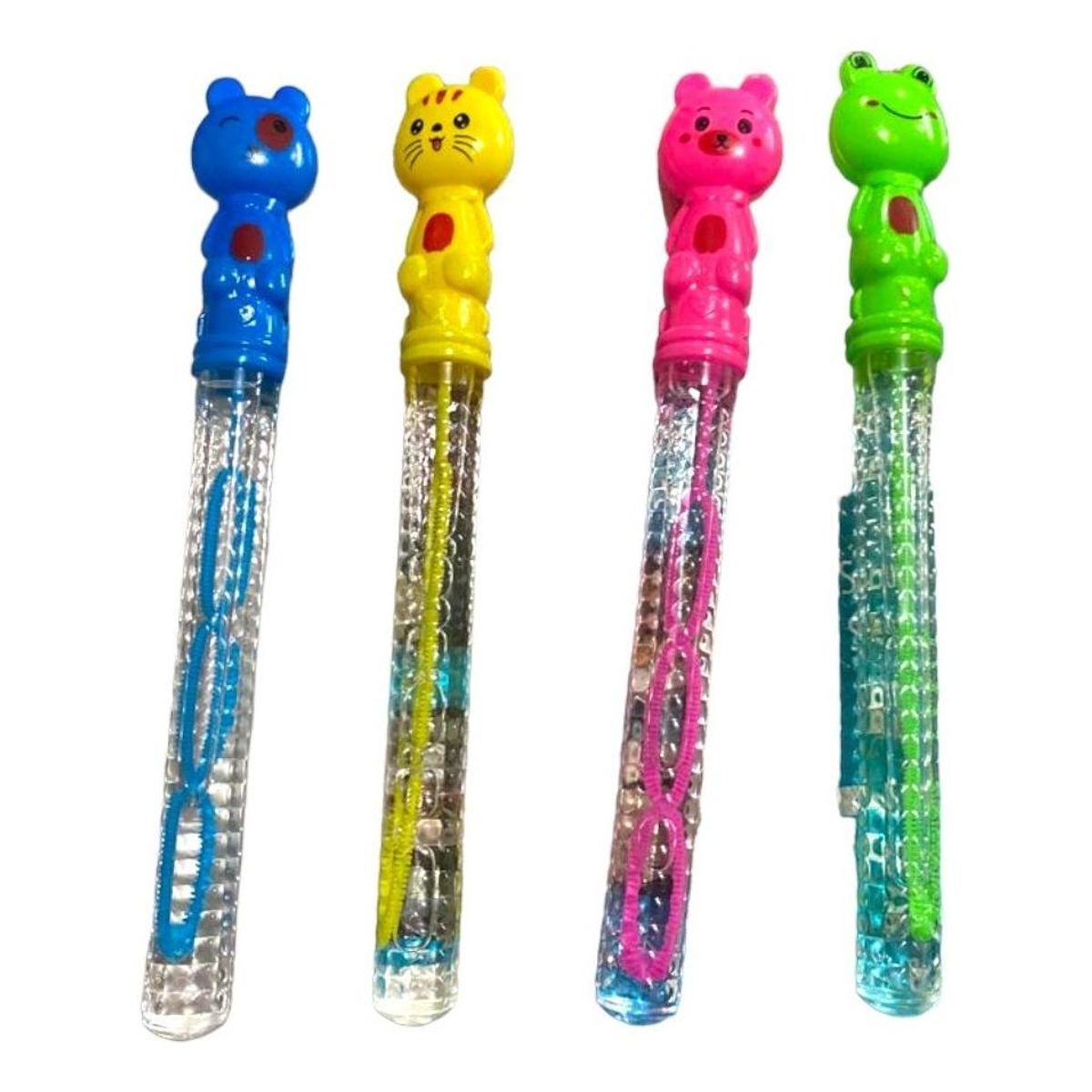 GENERICO - 12 Juguetes de Burbujas de Color para Niños