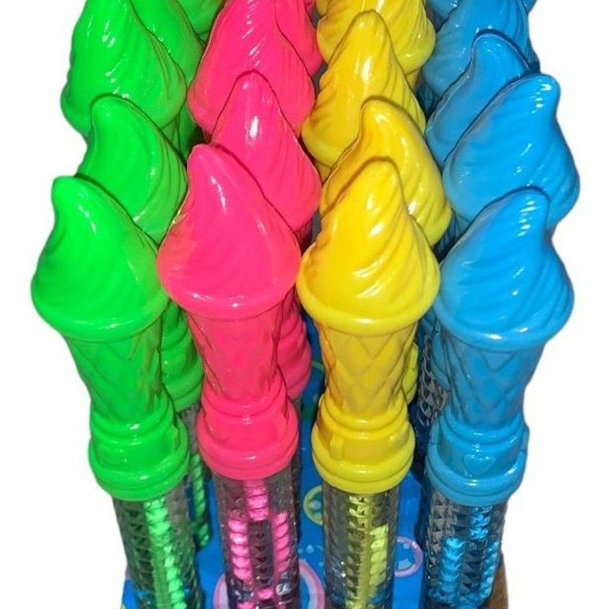 GENERICO - 12 Juguetes de Burbujas de Color para Niños