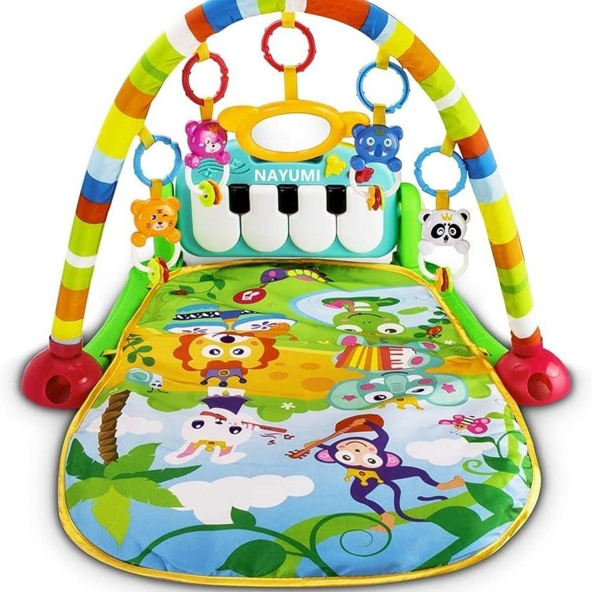 GENERICO - Gimnasio Acolchado Infantil con Piano y Accesorios