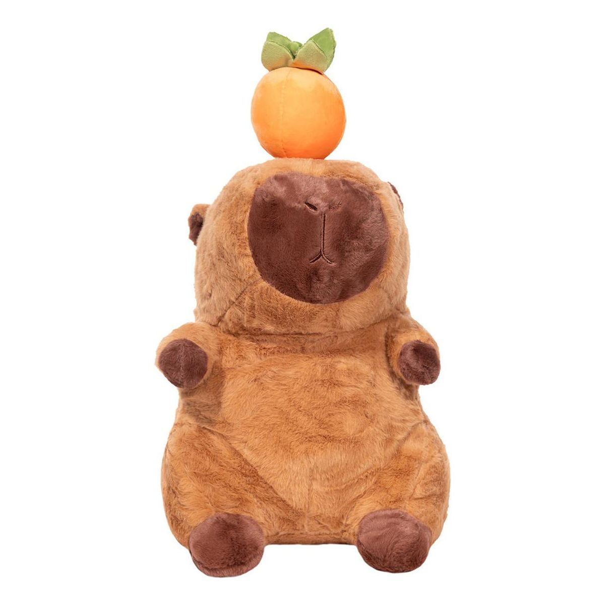 GENERICO - Peluche Capibara con Fruta 35 cm Surtido