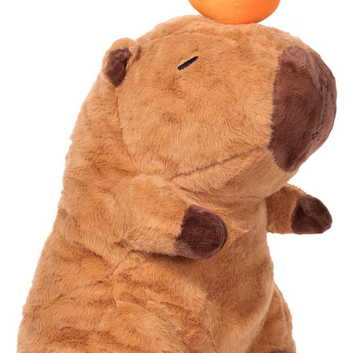 GENERICO - Peluche Capibara con Fruta 35 cm Surtido