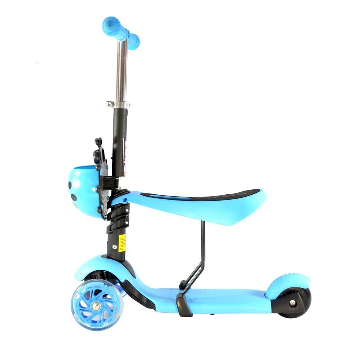 GENERICO - Patineta Ladybug con Ruedas LED para Niños de 1 a 5 años