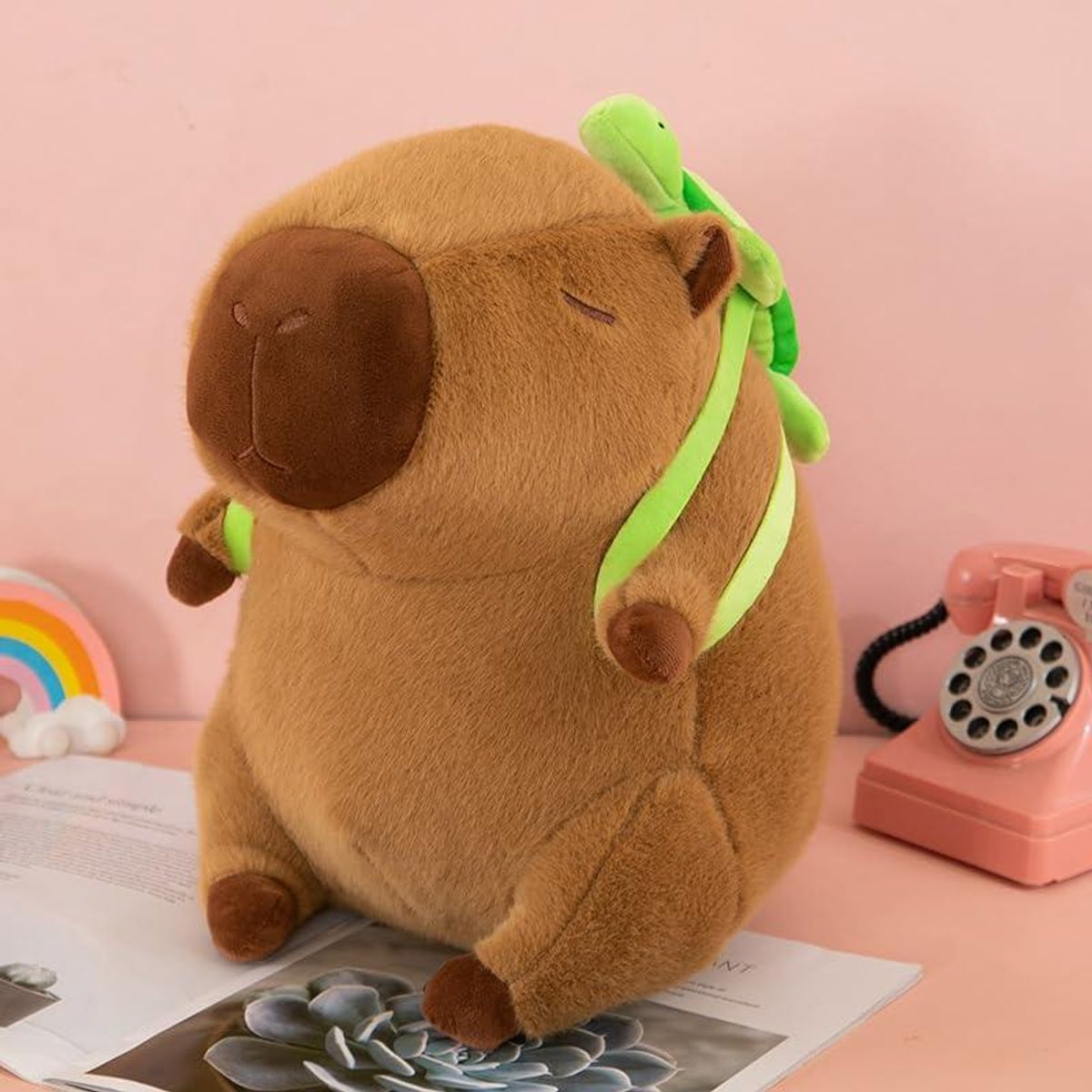 GENERICO - Juguete de Peluche Suave Capybara de 40 cm para Bebés