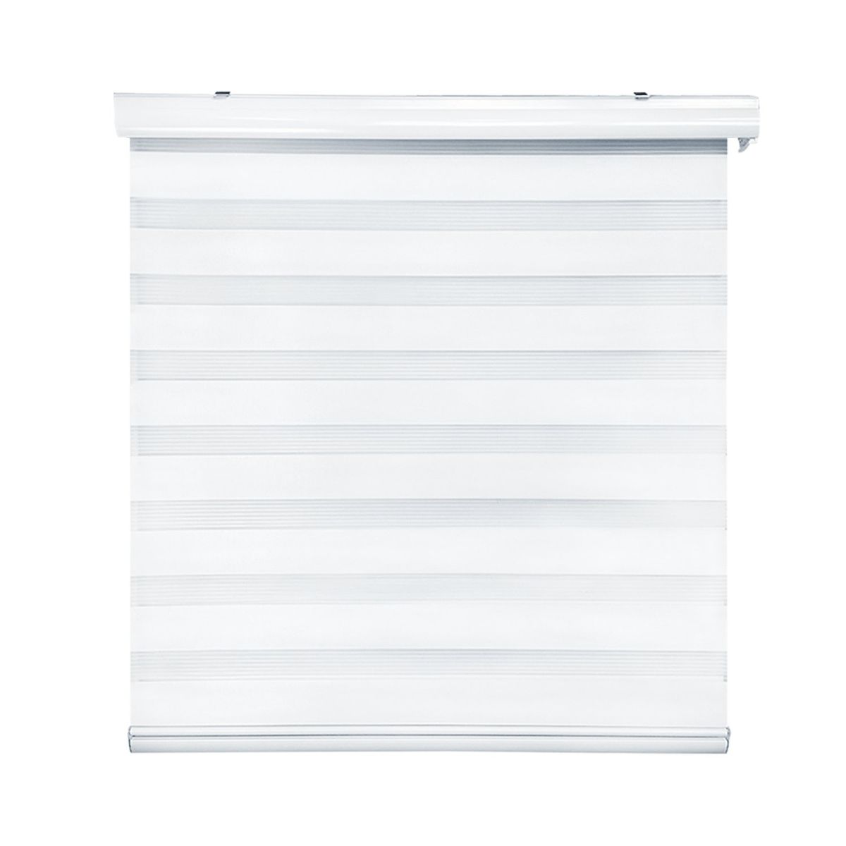 GUIZA - Cortina Roller Duo Zebra Día Y Noche 80 X 240 Cm Alto Guiza