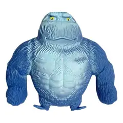 GENERICO - Gorila Antiestrés Estirable Squishy Azul 10cm