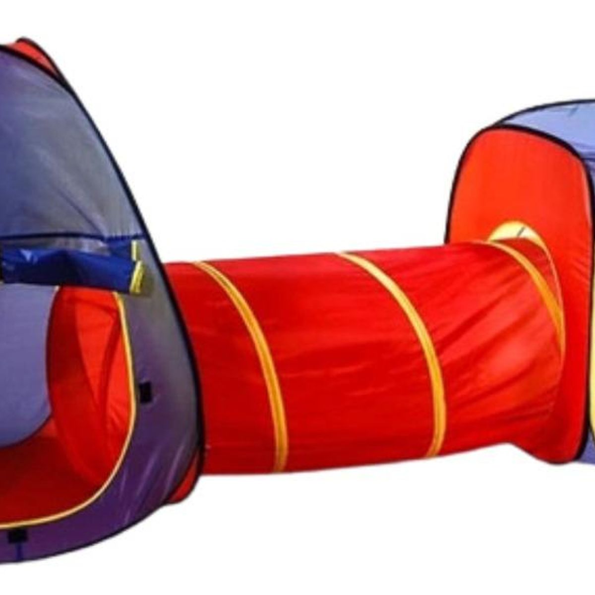 GENERICO - Tienda de campaña infantil 3 en 1 con túnel y pelotero