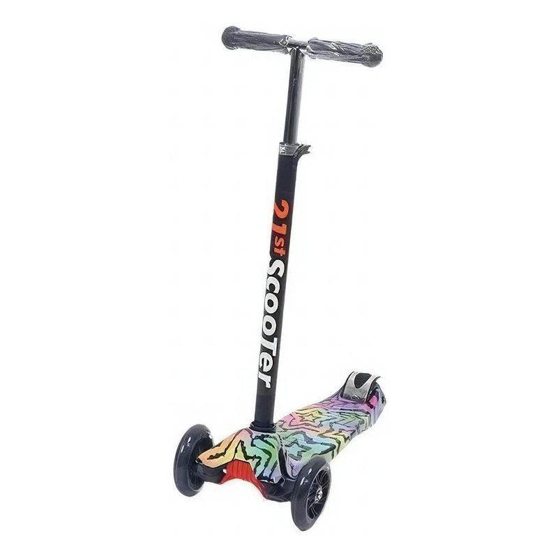GENERICO - Scooter Infantil 3 Ruedas con Luces Interactivas