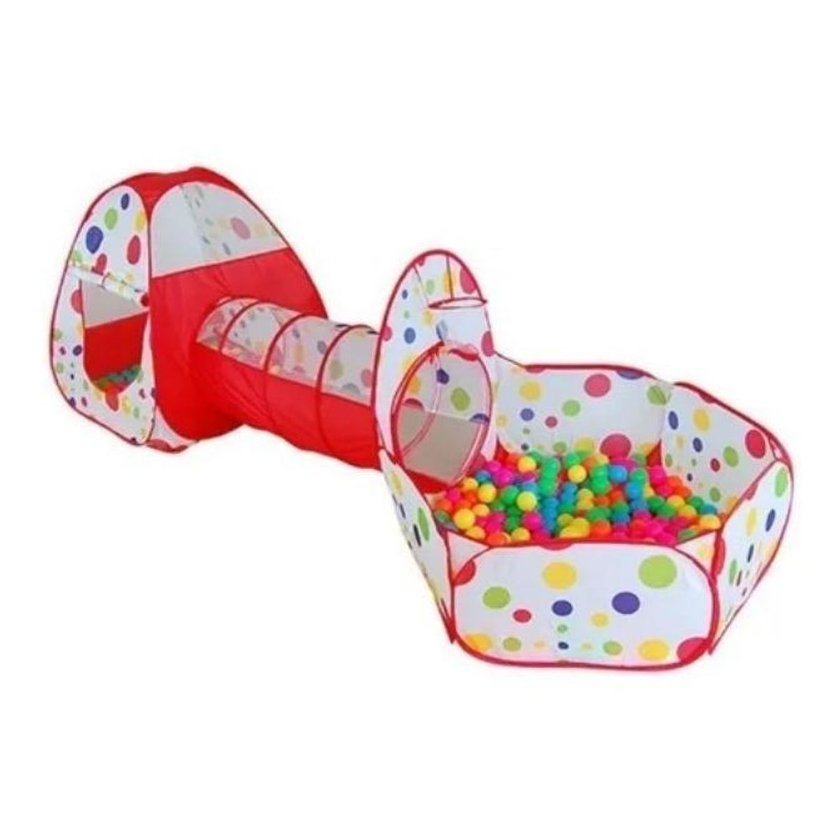 GENERICO - Carpa Plegable Infantil Castillo con Túnel para Niños