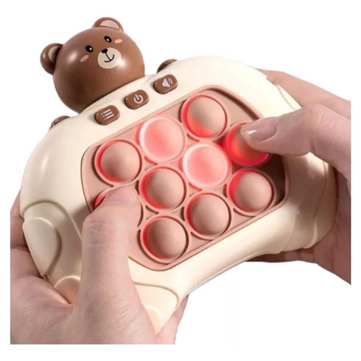 GENERICO - Pop It Electrónico Sensorial en Forma de Osito