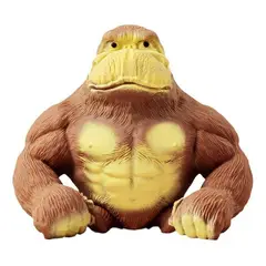 GENERICO - Muñeco Antiestrés de Gorila de Silicona 14 cm