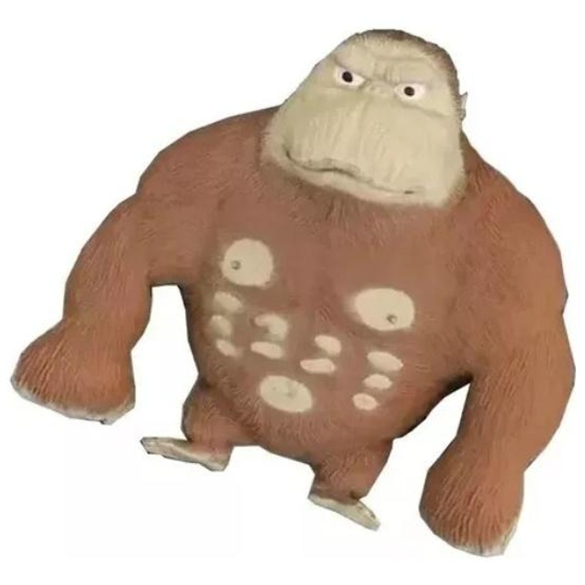 GENERICO - Muñeco Antiestrés de Gorila de Silicona 14 cm