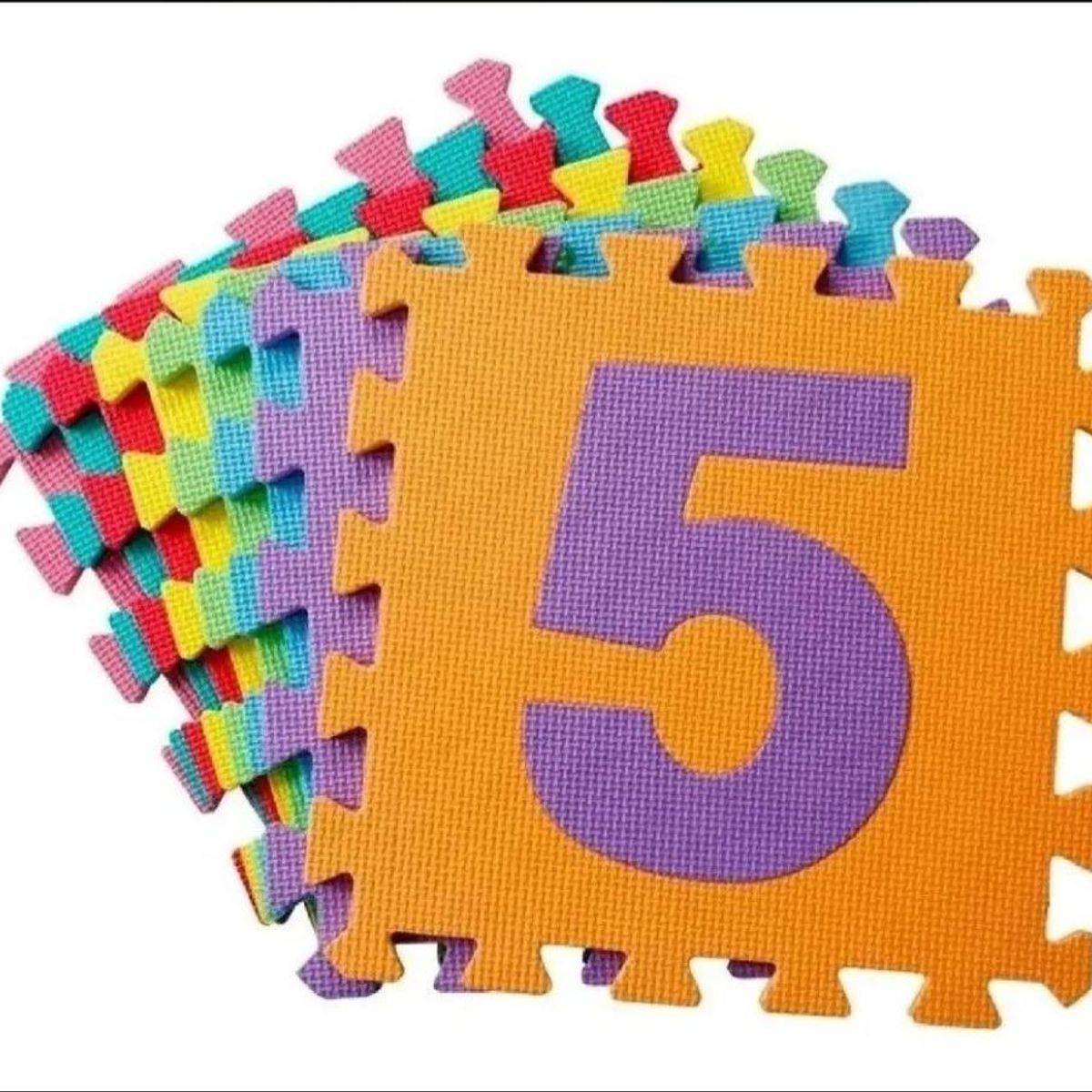 GENERICO - Alfombra de Goma Eva para Bebés y Niños - Set de 10 Piezas